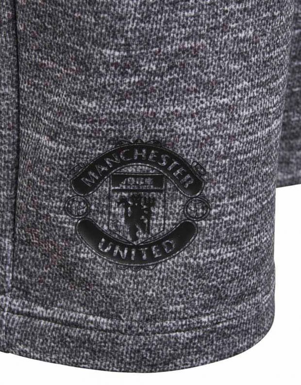 ADIDAS Manchester United Knit Kids Shorts Grey - CV6187 - 5
