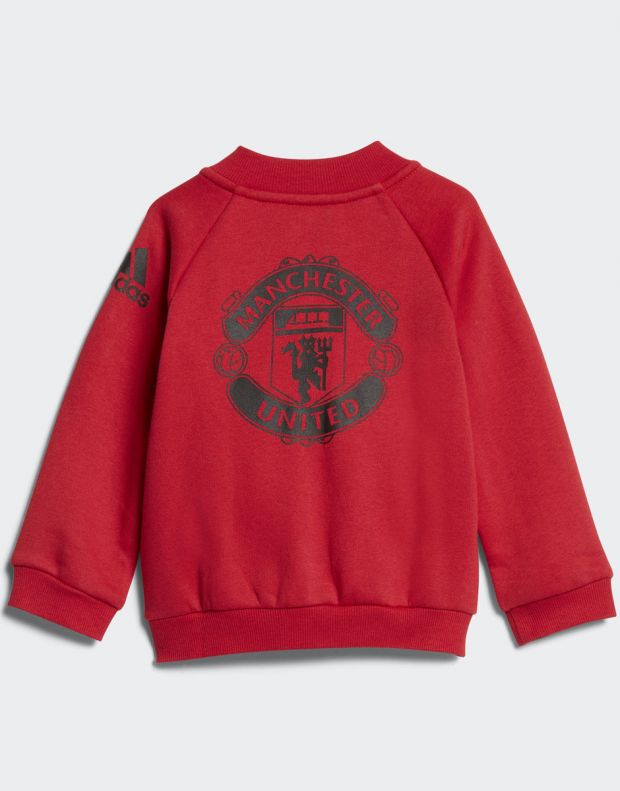 ADIDAS Mini Me Manchester United Tracksuit Red - CF7429 - 3