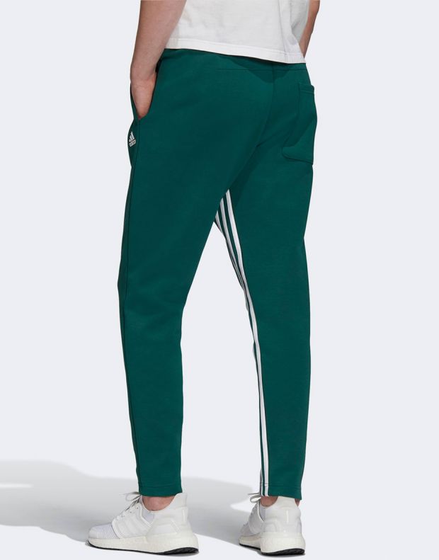 ADIDAS Must Haves 3 Striped Tapered Pants Green - FL3907 - 2
