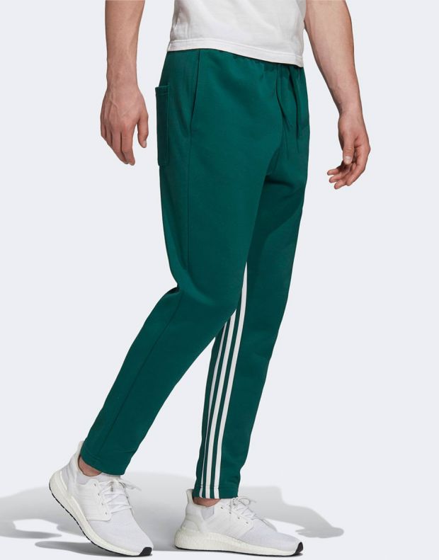 ADIDAS Must Haves 3 Striped Tapered Pants Green - FL3907 - 4