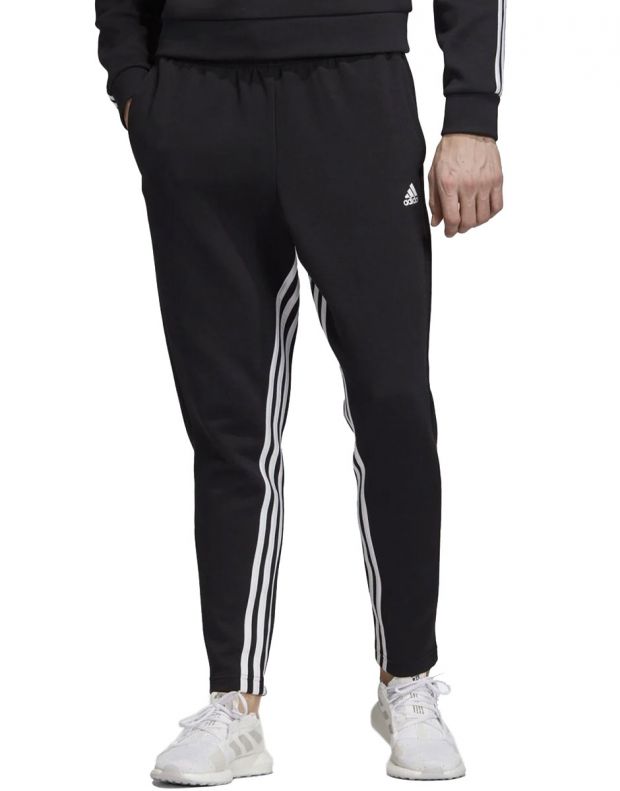 ADIDAS Must Haves 3 Stripes Tapered Pants Black - DX7651 - 1