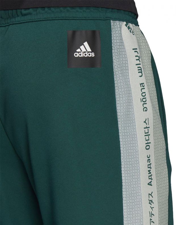 ADIDAS Must Haves Graphic Joggers Green - FT9243 - 6