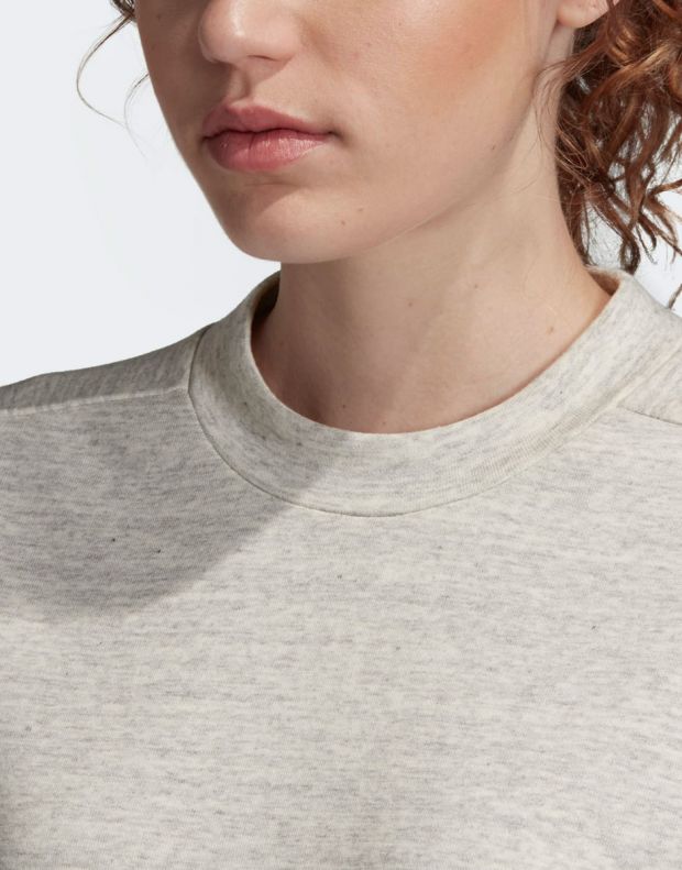 ADIDAS Must Haves Melange Sweatshirt Grey - EB3831 - 6