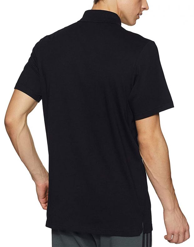 ADIDAS Must Haves Plain Polo Shirt Black - DT9911 - 2