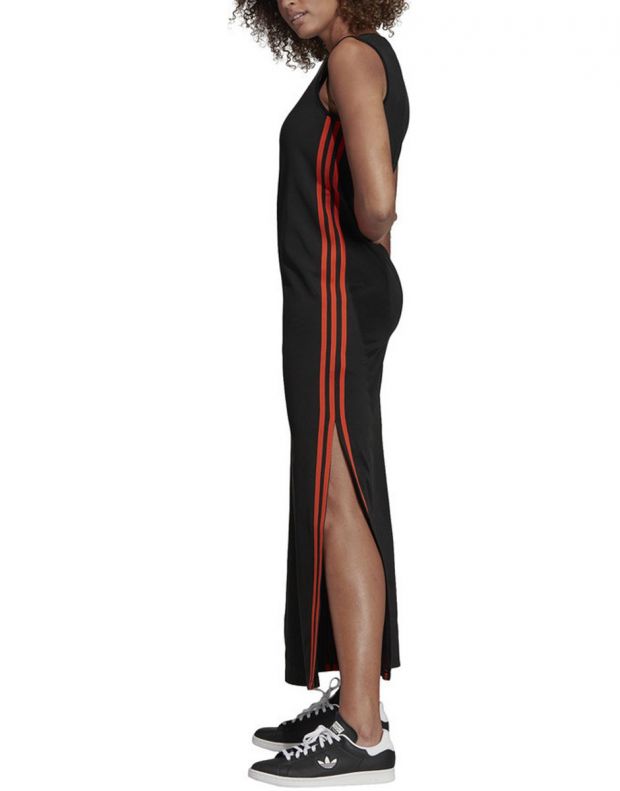 ADIDAS Originals 3-Stripes Long Dress Black - DU9943 - 3