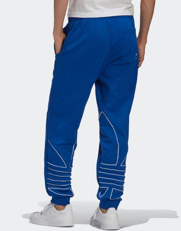ADIDAS Originals Big Trefoil Outline Sweat Pants Blue - GF0222 - 2