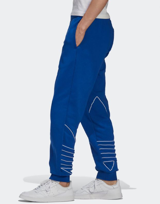 ADIDAS Originals Big Trefoil Outline Sweat Pants Blue - GF0222 - 3