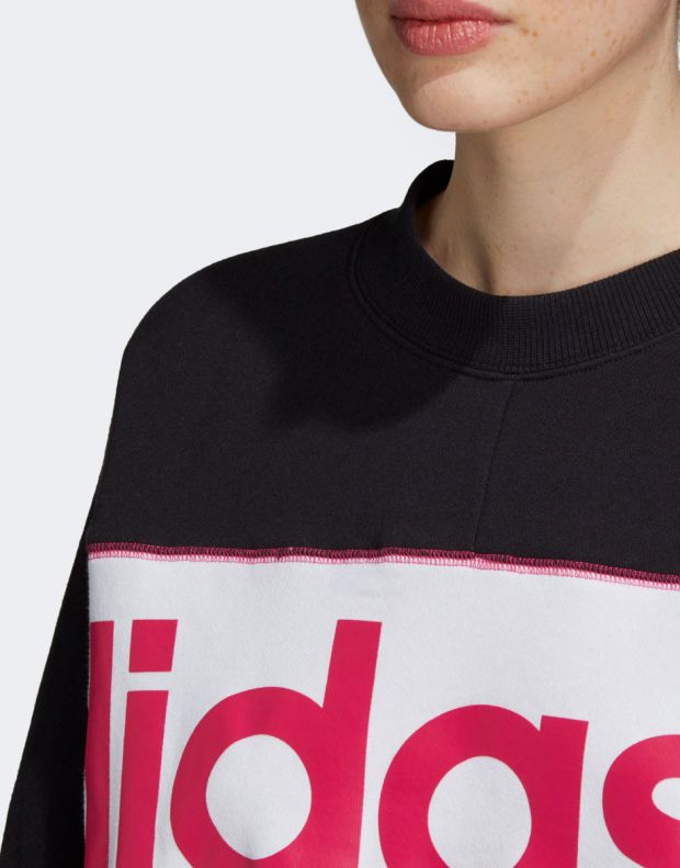 ADIDAS Originals Logo Sweatshirt Black - FH7563 - 5