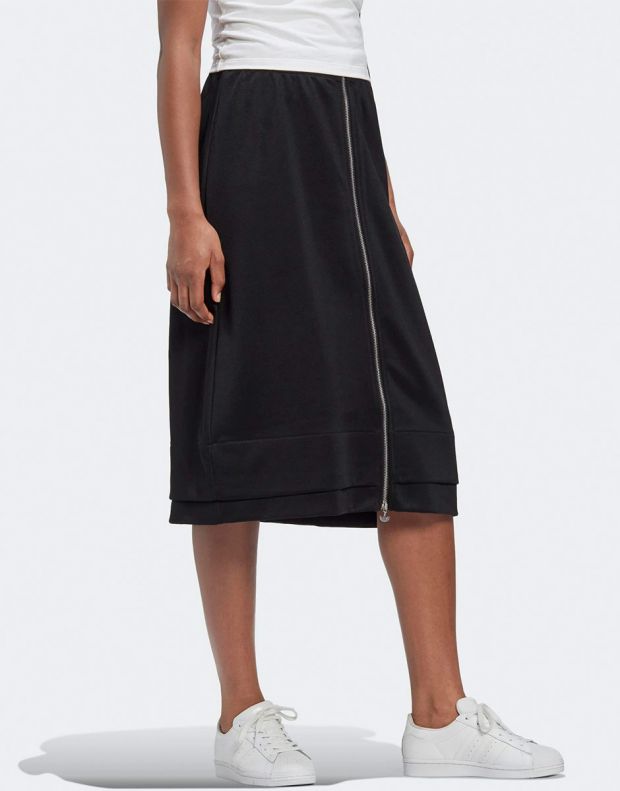 ADIDAS Originals Long Zip Skirt Black - FU3837 - 4