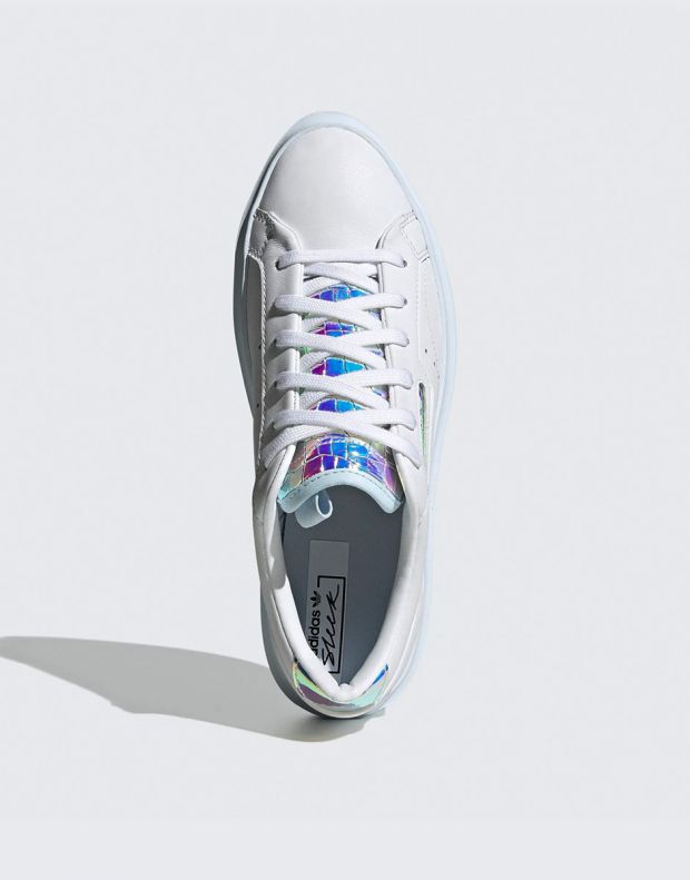 ADIDAS Originals Sleek Super Sneakers White - FW3717 - 5