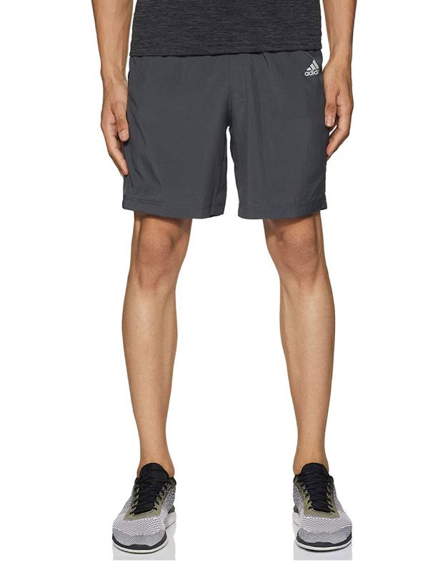 ADIDAS Own the Run Shorts Grey - DT4817 - 1