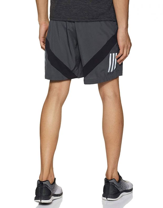 ADIDAS Own the Run Shorts Grey - DT4817 - 2