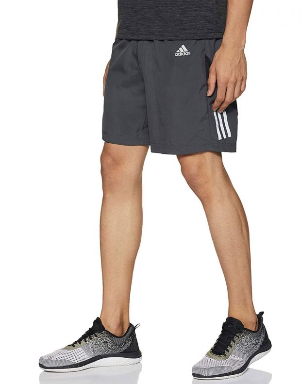 ADIDAS Own the Run Shorts Grey - DT4817 - 3