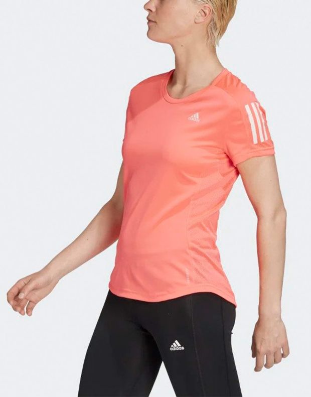 ADIDAS Own the Run Tee Pink - FT2404 - 3