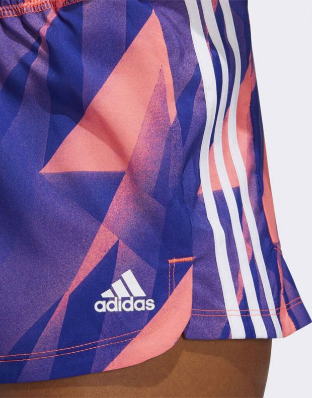 ADIDAS Pacer 3-Stripes Here to Create Shorts Pink - GL7280 - 6