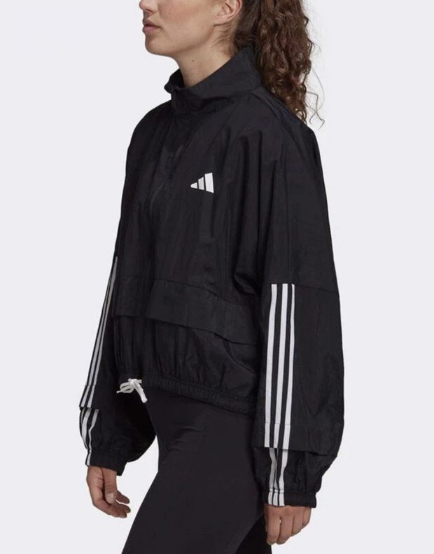 ADIDAS Packable Woven Track Jacket Black - FS2430 - 3
