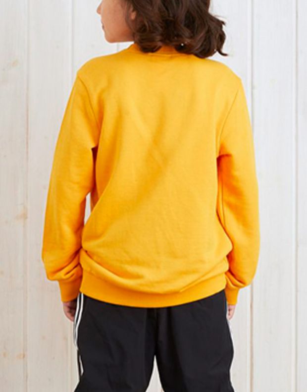 ADIDAS Performance Big Logo Sweater Yellow - GS4274 - 2