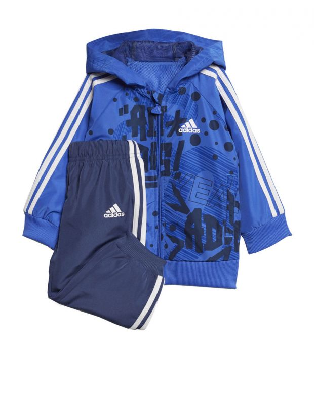 ADIDAS Printed Jogger Track Suit Blue - CF7398 - 1