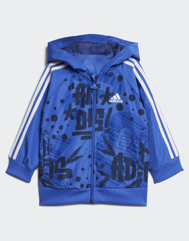 ADIDAS Printed Jogger Track Suit Blue - CF7398 - 2