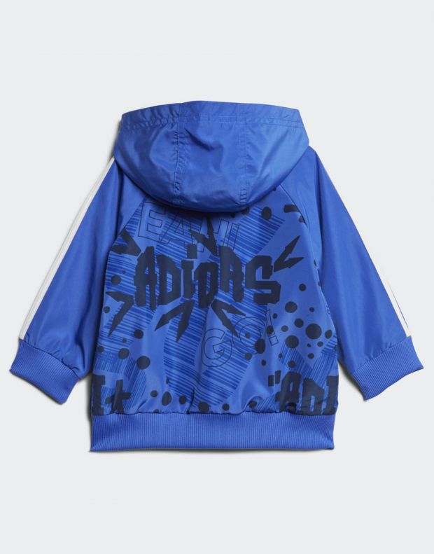 ADIDAS Printed Jogger Track Suit Blue - CF7398 - 3
