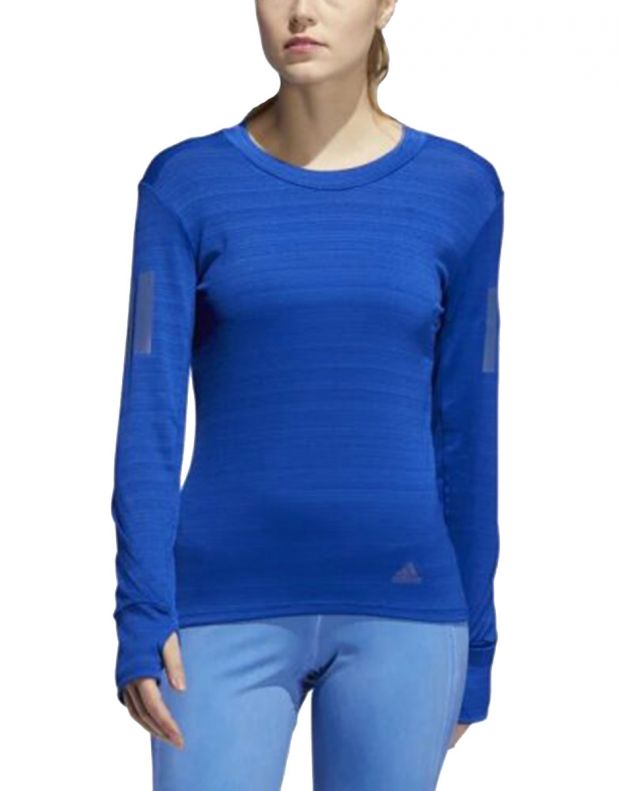 ADIDAS Rise Up N Run Sweater Blue - DZ4915 - 1