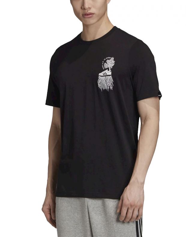 ADIDAS Rooted In Sport Tee Black - GD5920 - 1