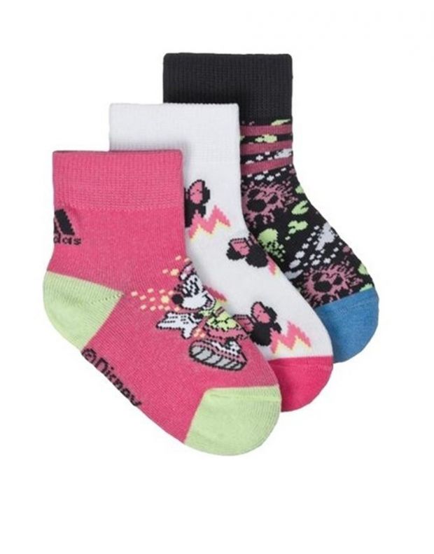 ADIDAS 3-Pack Disney Minie Socks - S14689 - 2