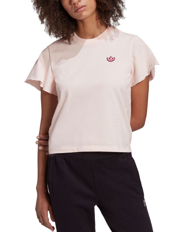 ADIDAS Short Sleeve Shirt Pink - FU3785 - 1