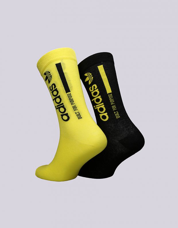 ADIDAS Solid Crew Socks 2-Pairs - DM1697 - 2