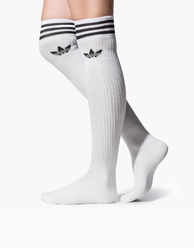 ADIDAS Solid Knee Socks 2 Pairs - AZ1488 - 2