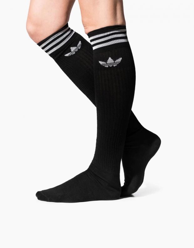 ADIDAS Solid Knee Socks 2 Pairs - AZ1488 - 3