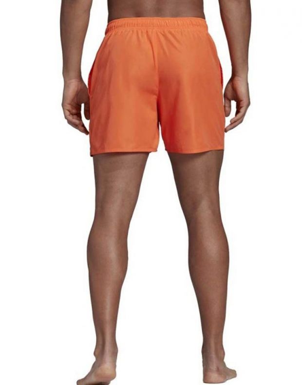 ADIDAS Solid Swim Shorts Orange - DQ3029 - 2