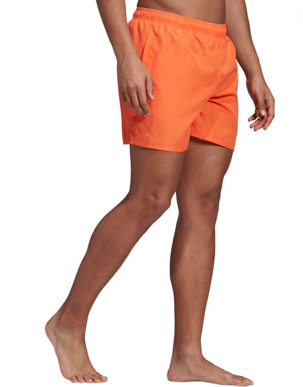 ADIDAS Solid Swim Shorts Orange - DQ3029 - 3