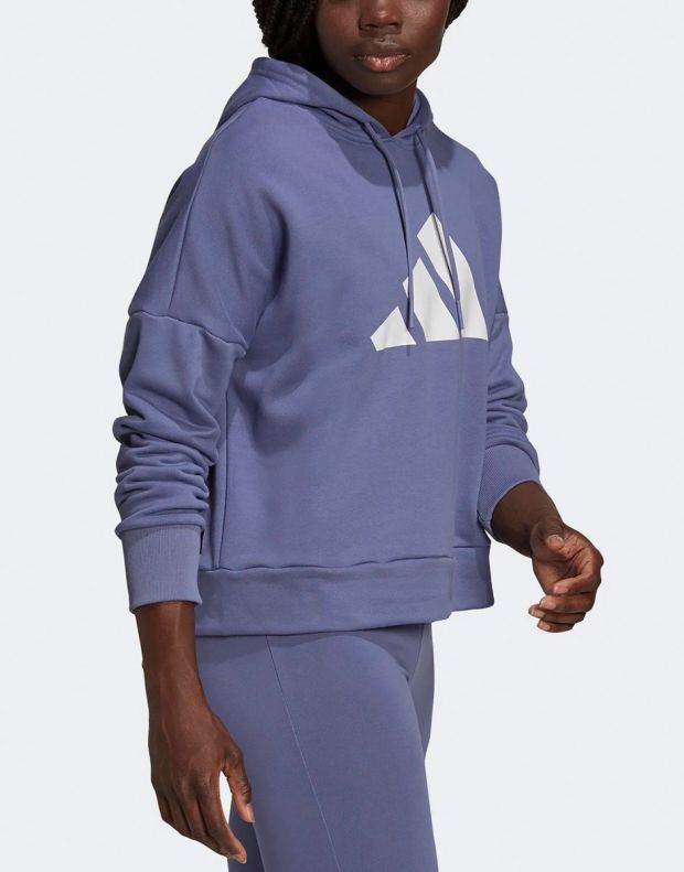 ADIDAS Sportswear Future Icons Hoodie Violet - HA7646 - 3