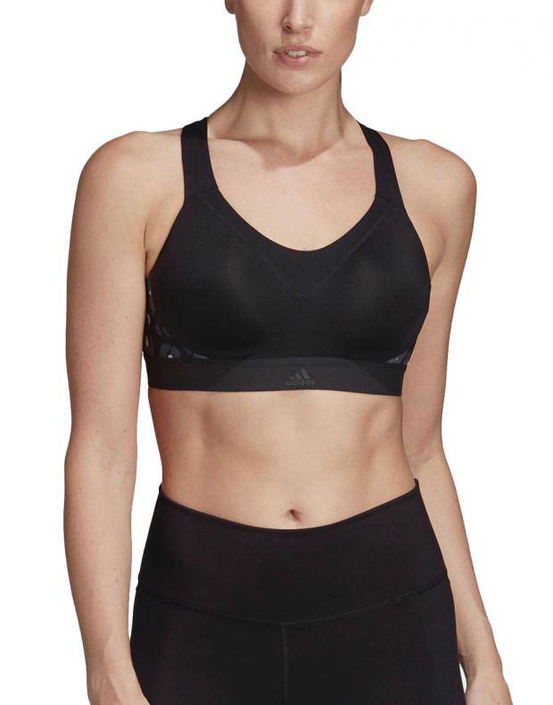 ADIDAS Stronger For It Racer Iteration Bra Black - DX7550 - 1