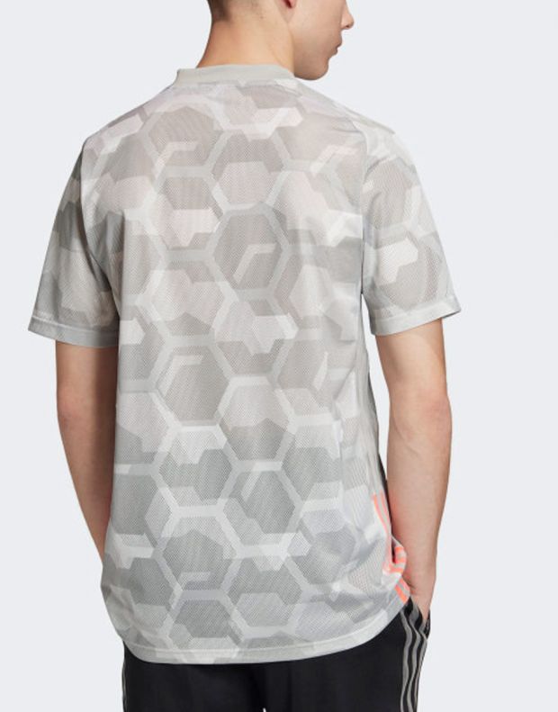 ADIDAS Tan Tech Graphic Jersey Grey Two - FP7914 - 2
