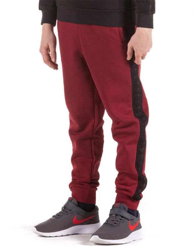 ADIDAS Tape Joggers Red - EI7455 - 3