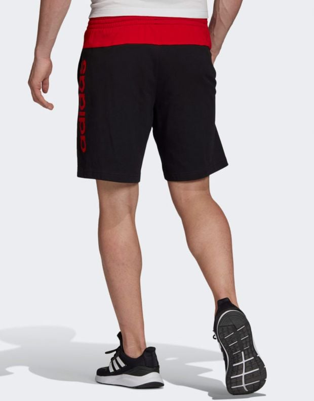 ADIDAS Tentro Shorts Black/Red - FQ6681 - 2