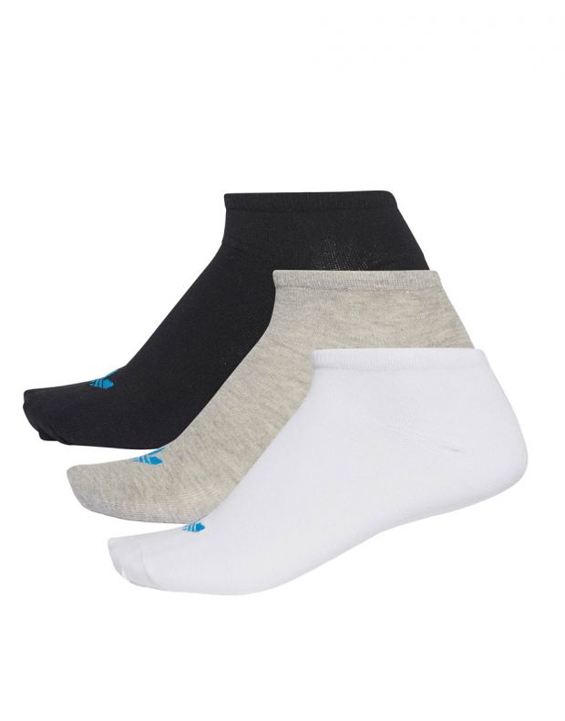 ADIDAS Trefoil Linear Socks 3-Pairs WBG - AB3889 - 1