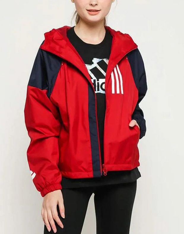 ADIDAS WND Water-Repellent Jacket Red - FH6662 - 3