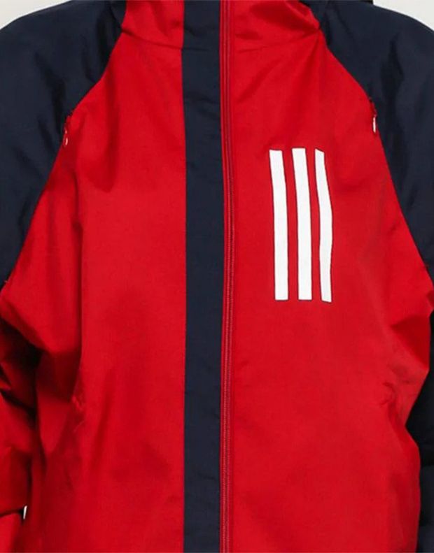 ADIDAS WND Water-Repellent Jacket Red - FH6662 - 4