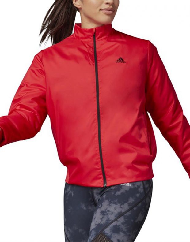 ADIDAS Woven Running Jacket Ray Red - HH9070 - 1