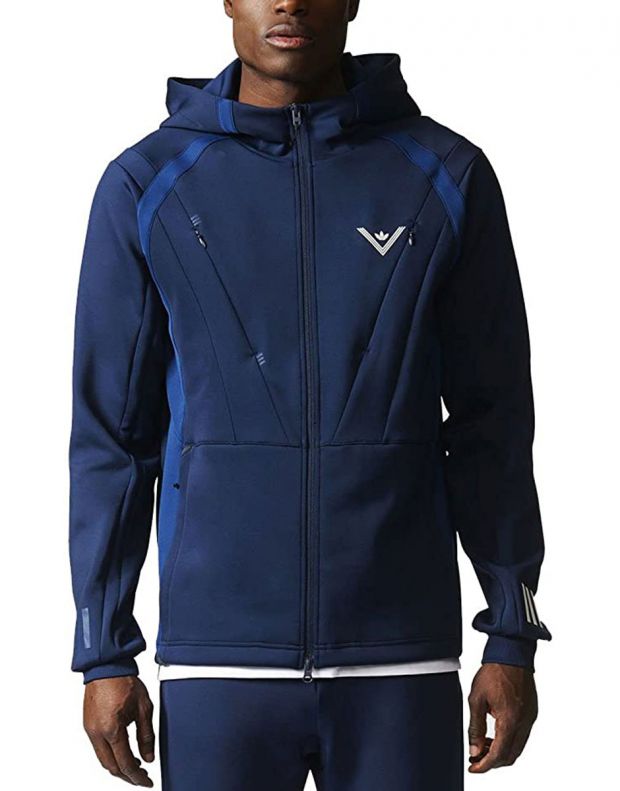 ADIDAS X White Mountaineering Hooded Track Navy - BQ0934 - 1