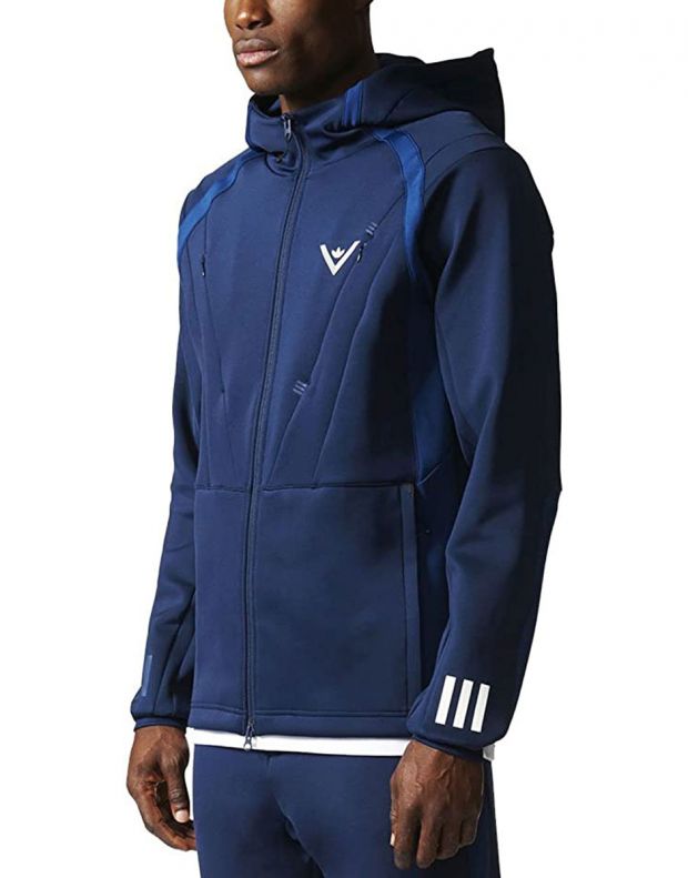 ADIDAS X White Mountaineering Hooded Track Navy - BQ0934 - 3