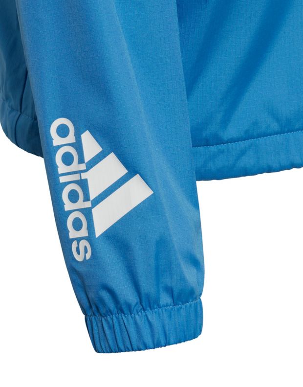 ADIDAS YG WND Jacket Blue - DZ1795 - 5