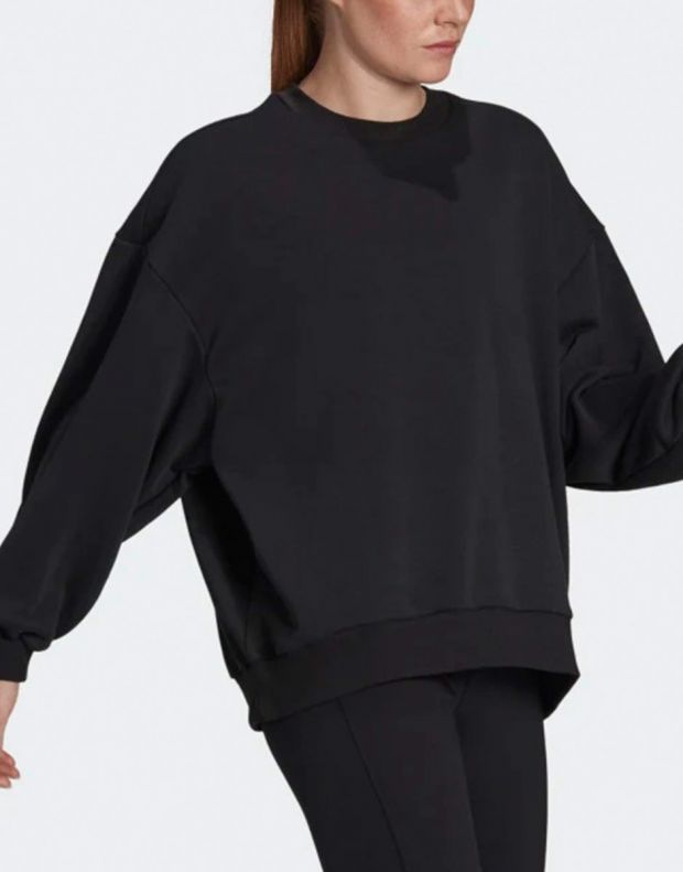 ADIDAS x Karlie Kloss Crew Sweatshirt Black - GQ2855 - 3
