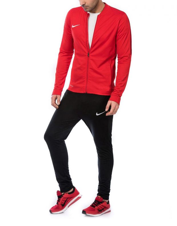 NIKE Academy Poly Tracksuit Red - 808757-657 - 1