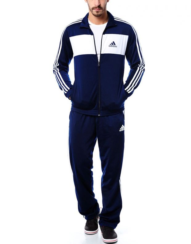 ADIDAS Entry Knit Tracksuit Navy - F49201 - 1
