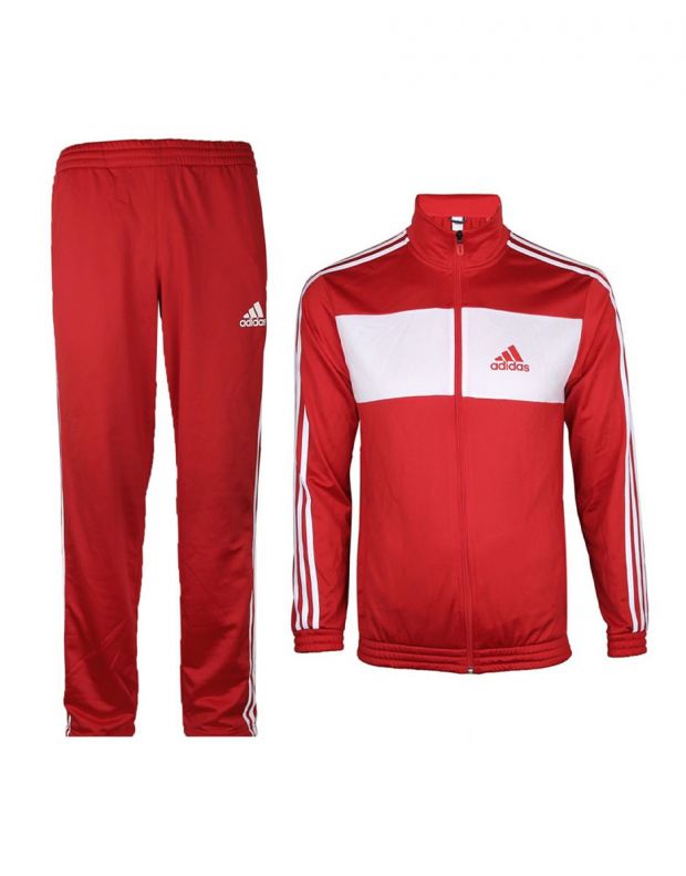 ADIDAS Entry Knit Tracksuit Red - F49202 - 1