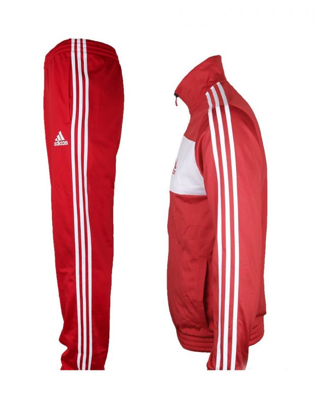 ADIDAS Entry Knit Tracksuit Red - F49202 - 2